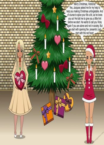 Cover of Christmas Girl Celebrates Christmas - Merry Christmas 1
